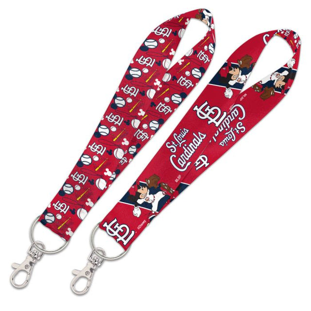 St. Louis Cardinals / Disney Lanyard Key Strap 1"