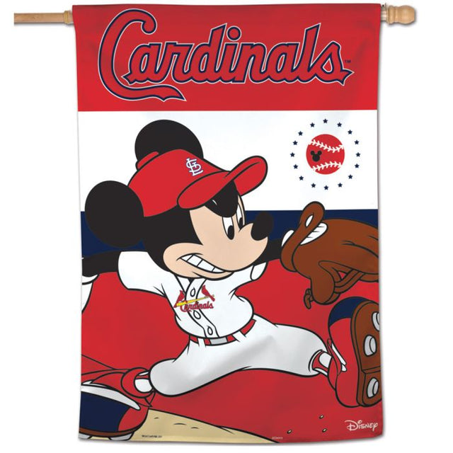 St. Louis Cardinals / Disney Vertical Flag 28" x 40"