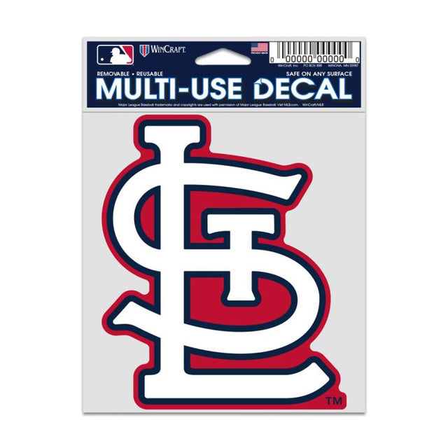 Calcomanías para fanáticos de los St. Louis Cardinals de 3,75" x 5"