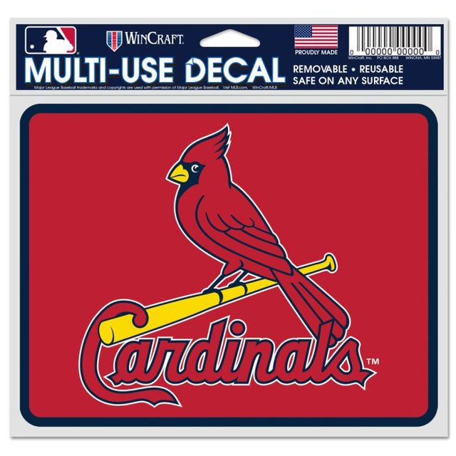 Calcomanías para fanáticos de los St. Louis Cardinals de 5" x 6"