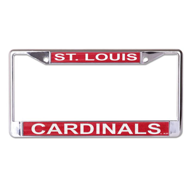 St. Louis Cardinals GLITTER Lic Plt Frame S/L Printed