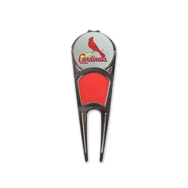 Herramienta para reparar marcas de pelotas de golf de los St. Louis Cardinals*