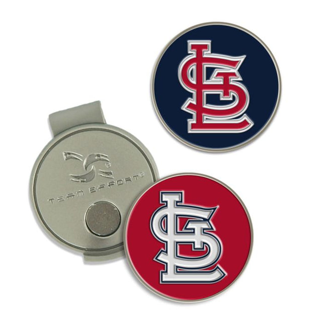 Clip para gorra y marcadores de los St. Louis Cardinals