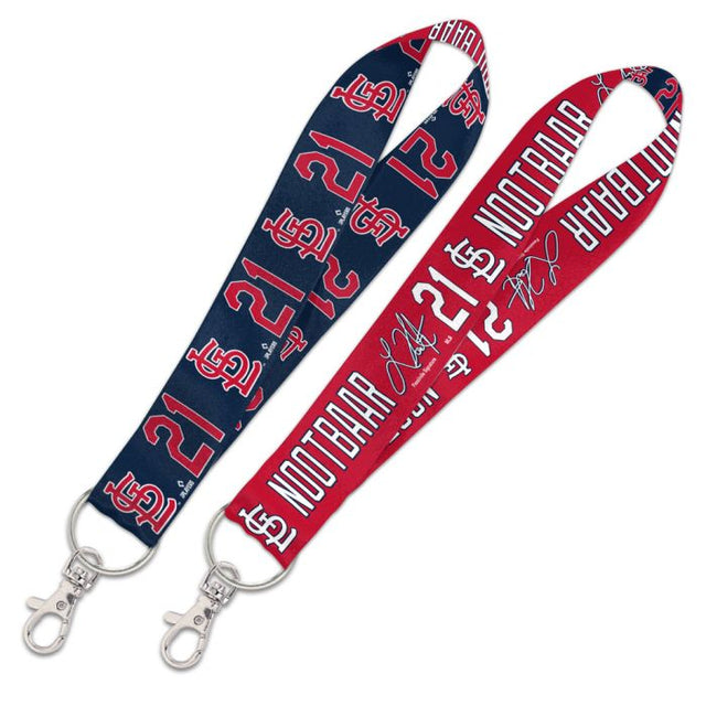 St. Louis Cardinals Lanyard Key Strap 1" Lars Nootbaar