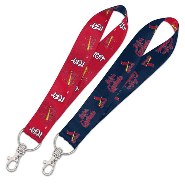 St. Louis Cardinals Lanyard Key Strap 1"