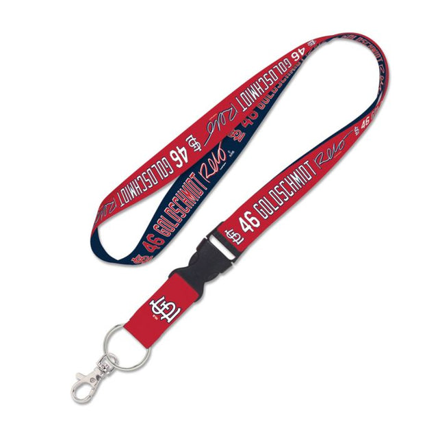 St. Louis Cardinals Lanyard w/detachable buckle 1" Paul Goldschmidt