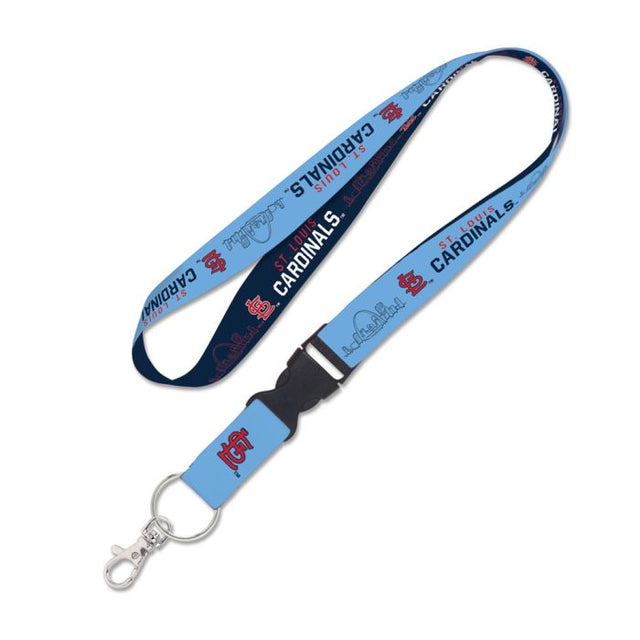 St. Louis Cardinals Lanyard w/detachable buckle 1"