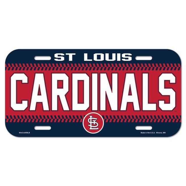 St. Louis Cardinals License Plate