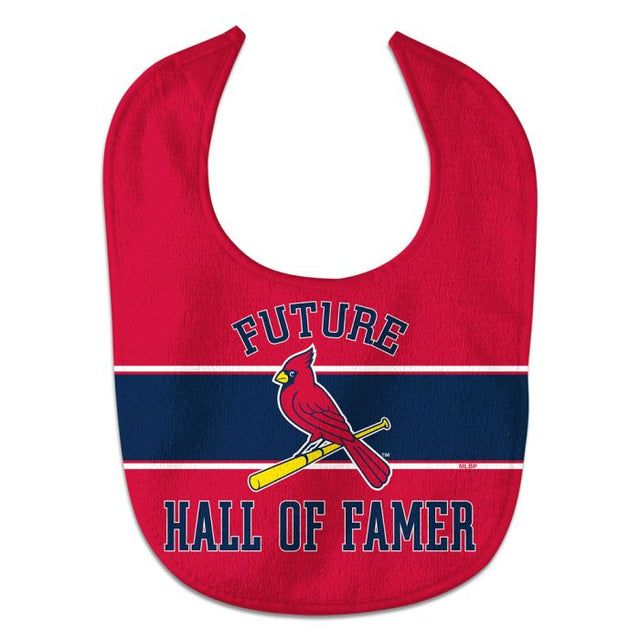 Babero para bebé All Pro de los St. Louis Cardinals / Littlest Fan Future Hall of Famer