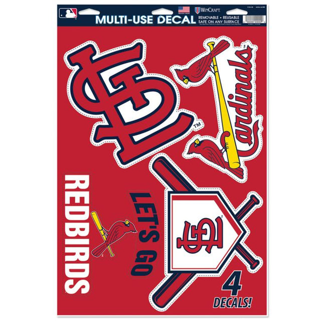 St. Louis Cardinals Multi-Use Decal 11" x 17"