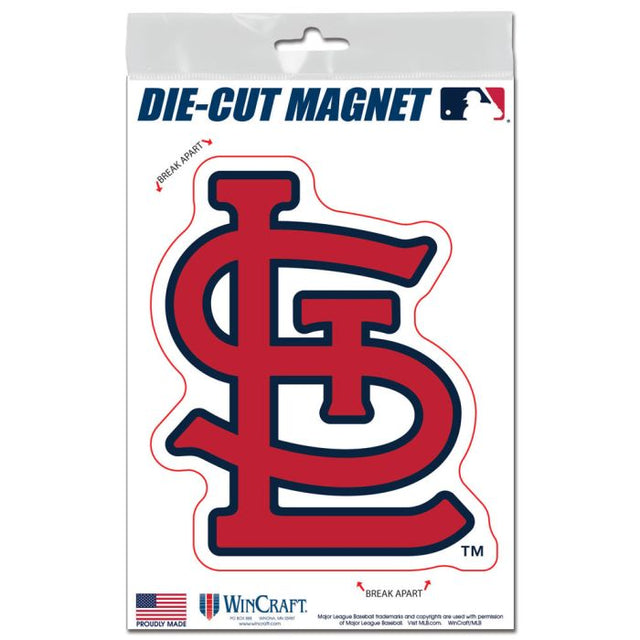 Imanes para exteriores de los St. Louis Cardinals de 3" x 5"