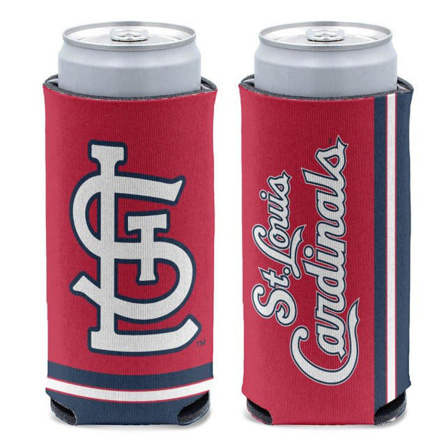 Refrigerador para latas delgado de 12 oz PRIMARY de los St. Louis Cardinals