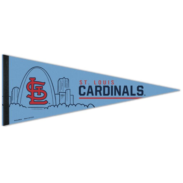 Banderín premium de los St. Louis Cardinals de 12" x 30"