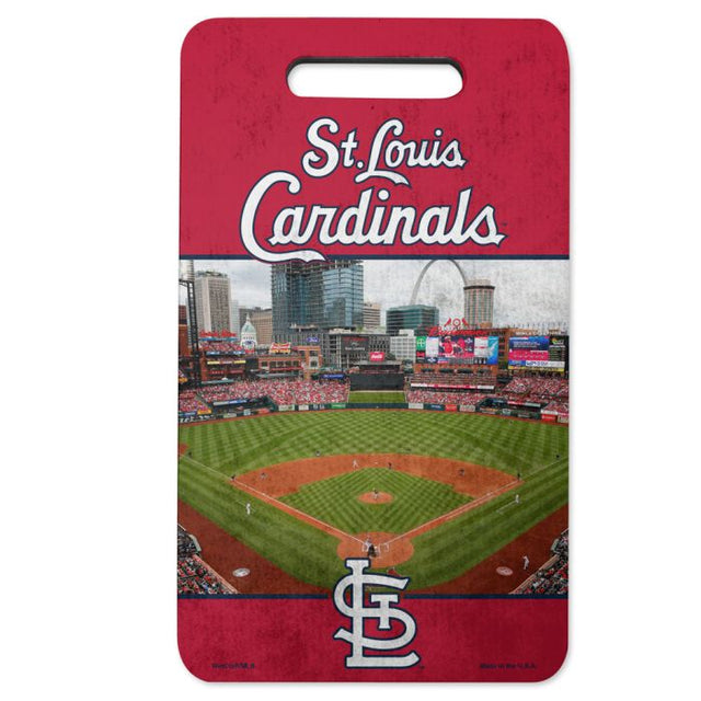 Cojín para asiento de los St. Louis Cardinals: almohadilla para rodillas de 10 x 17