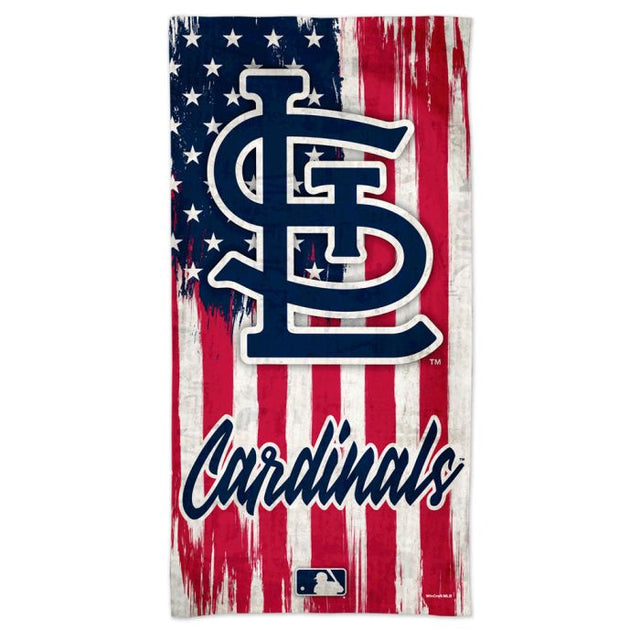 Toalla de playa Spectra de los St. Louis Cardinals de 30" x 60"