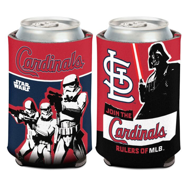 St. Louis Cardinals / Star Wars Darth Vader and Storm Troopers Can Cooler 12 oz.