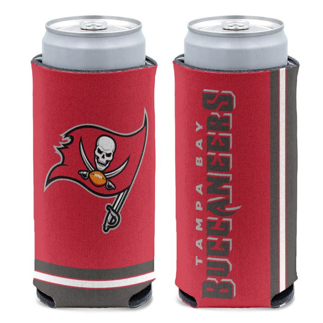 Enfriador de latas delgado de 12 oz de los Tampa Bay Buccaneers