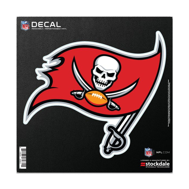 Calcomanía para todas las superficies de los Tampa Bay Buccaneers, 6" x 6"