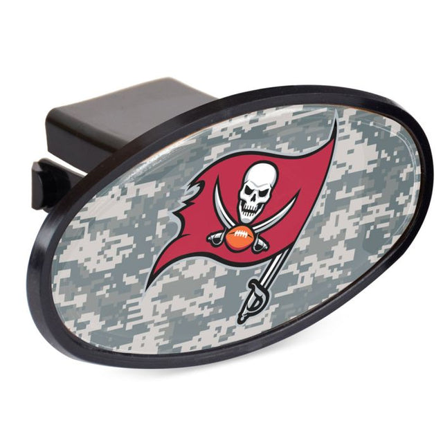 Tampa Bay Buccaneers CAMO Oval 2" Hitch Receiver