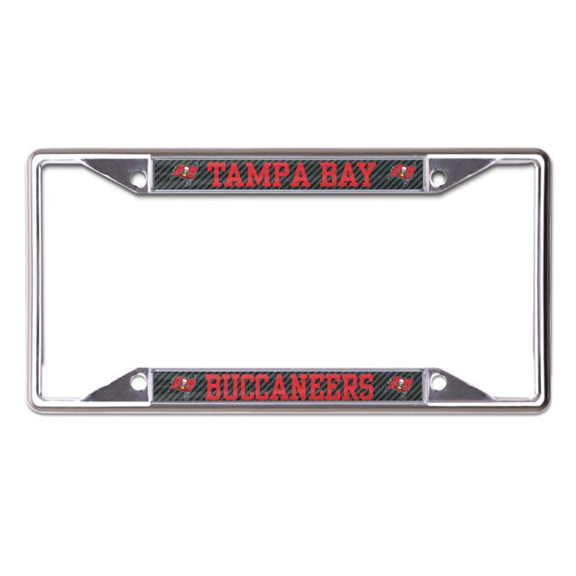 Tampa Bay Buccaneers CARBON Lic Plt Marco S/C Impreso