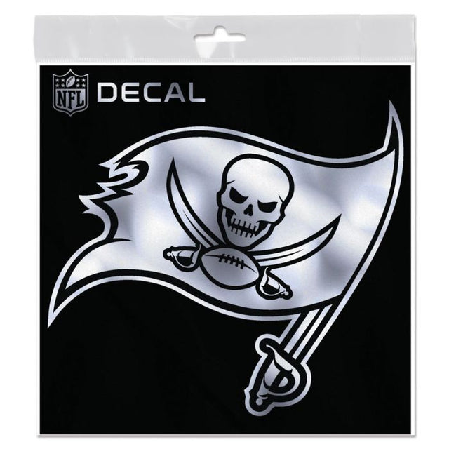 Tampa Bay Buccaneers Decal Metallic 6" x 6"