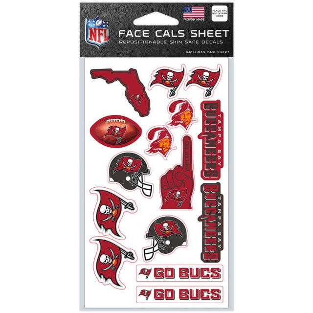 Tampa Bay Buccaneers Cara Cals 4" x 7"