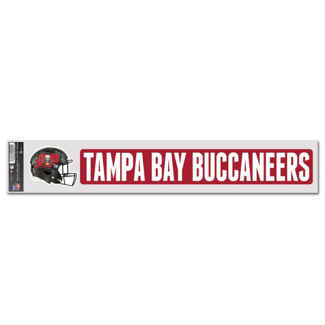 Calcomanías para fanáticos de los Tampa Bay Buccaneers de 3" x 17"