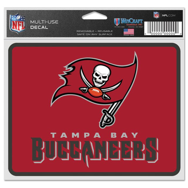 Calcomanías para fanáticos de los Tampa Bay Buccaneers de 5" x 6"