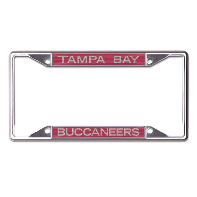 Tampa Bay Buccaneers LETRAS BRILLANTES Licencia Plt Marco S/C Impreso