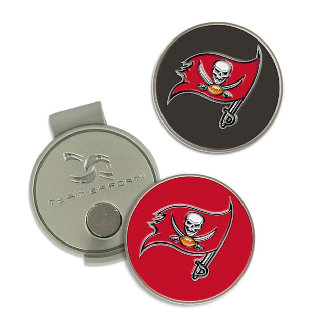 Clip para gorra y marcadores de los Tampa Bay Buccaneers