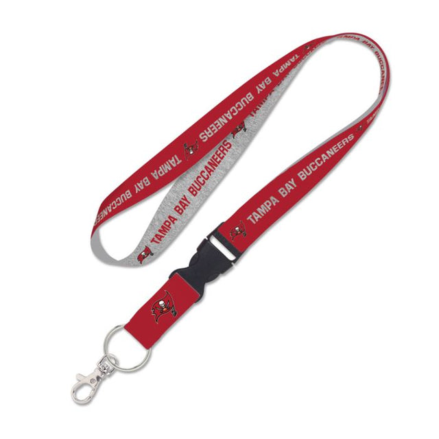 Tampa Bay Buccaneers Heather Lanyard w/detachable buckle 1"