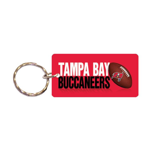 Llavero rectangular de los Tampa Bay Buccaneers