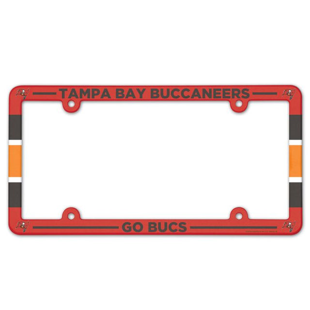 Tampa Bay Buccaneers Lic Plate Frame Full Color