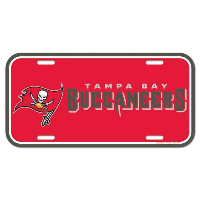 Tampa Bay Buccaneers License Plate