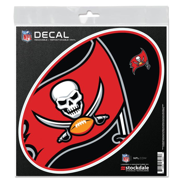 Calcomanía para todo tipo de superficies de los Tampa Bay Buccaneers, 6" x 6"