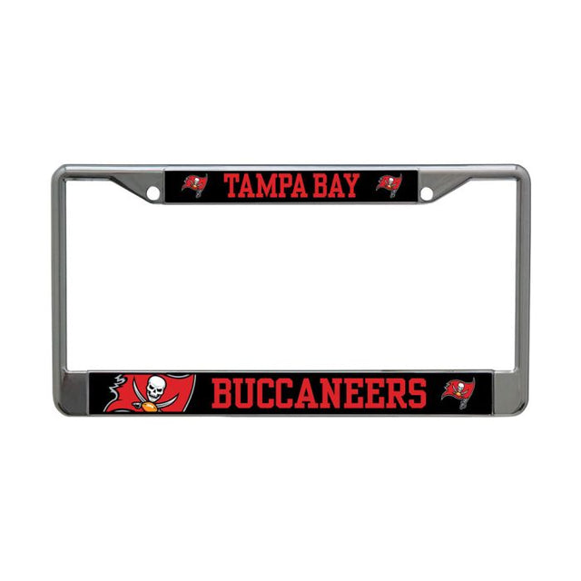 Tampa Bay Buccaneers MEGA Lic Plt Frame S/L Printed