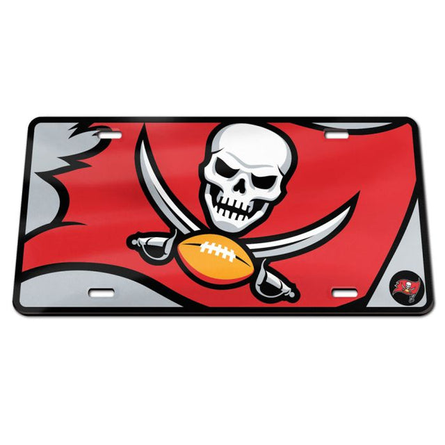 Tampa Bay Buccaneers MEGA Specialty Acrylic License Plate