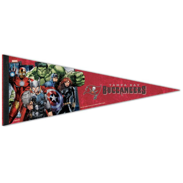 Tampa Bay Buccaneers / Marvel (C) 2021 Marvel Premium Pennant 12" x 30"