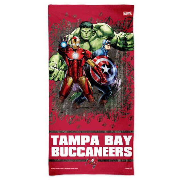 Tampa Bay Buccaneers / Marvel (C) 2021 Marvel Spectra Beach Towel 30" x 60"