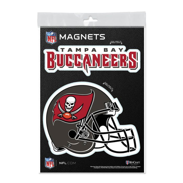 Imanes para exteriores de los Tampa Bay Buccaneers de 5" x 7"