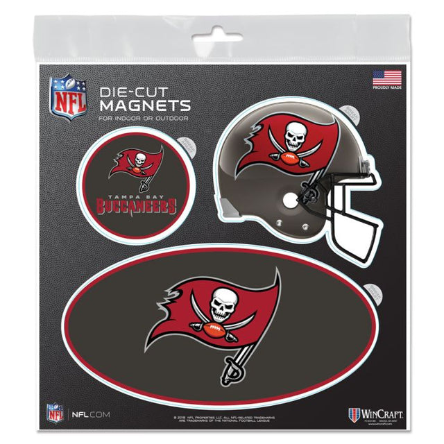 Imanes para exteriores de los Tampa Bay Buccaneers, 6" x 6"