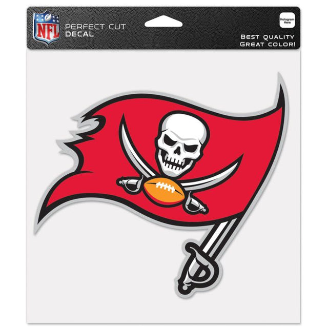 Tampa Bay Buccaneers Perfect Cut Color Decal 8" x 8"