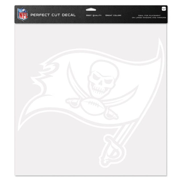 Calcomanía de corte perfecto de los Tampa Bay Buccaneers de 17" x 17"