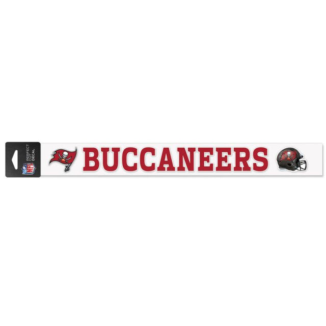 Tampa Bay Buccaneers Perfect Cut Decals 2" x 17"