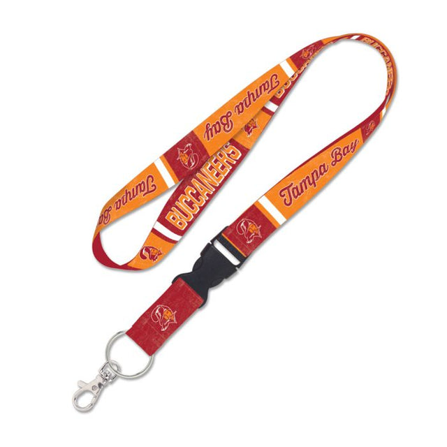 Tampa Bay Buccaneers Retro Lanyard w/detachable buckle 1"