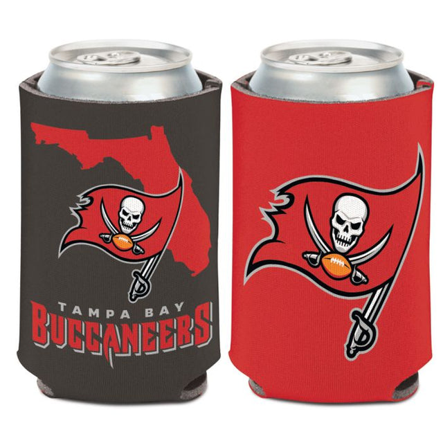 Enfriador de lata STATE SHAPE de Tampa Bay Buccaneers de 12 oz.