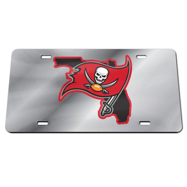 Matrícula especial de acrílico de los Tampa Bay Buccaneers STATE