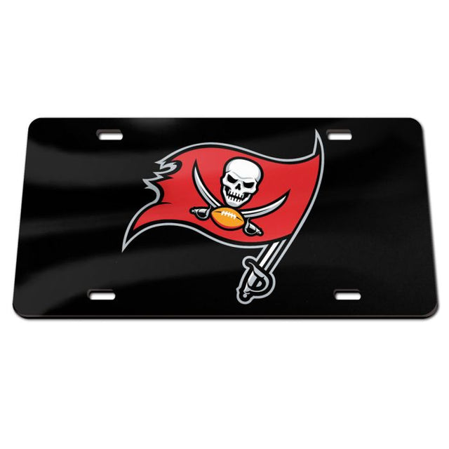 Matrícula acrílica especial de los Tampa Bay Buccaneers