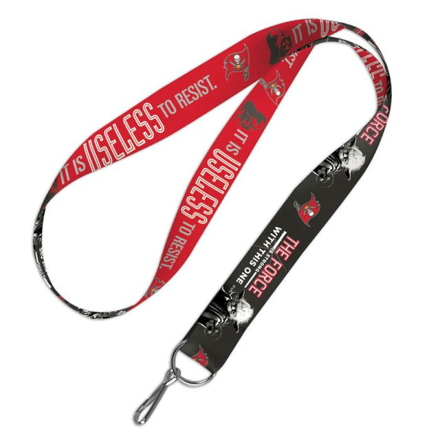 Tampa Bay Buccaneers / Star Wars Yoda &amp; Vader Lanyard 1"