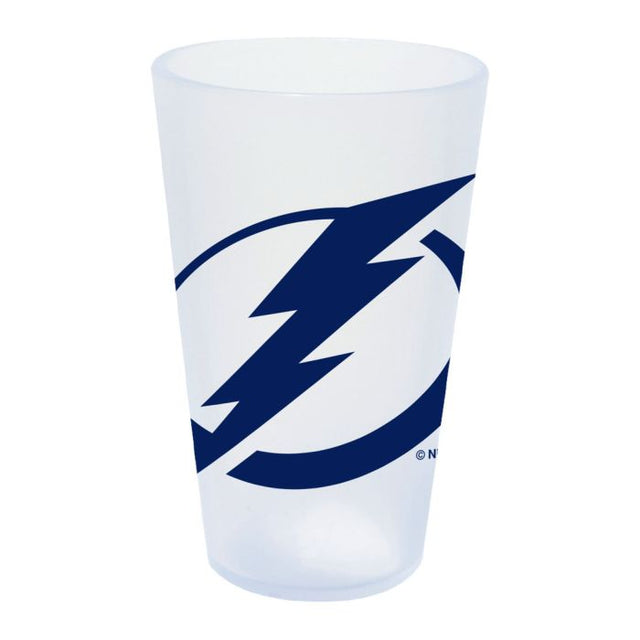 Vaso de pinta de silicona de 16 oz de Tampa Bay Lightning